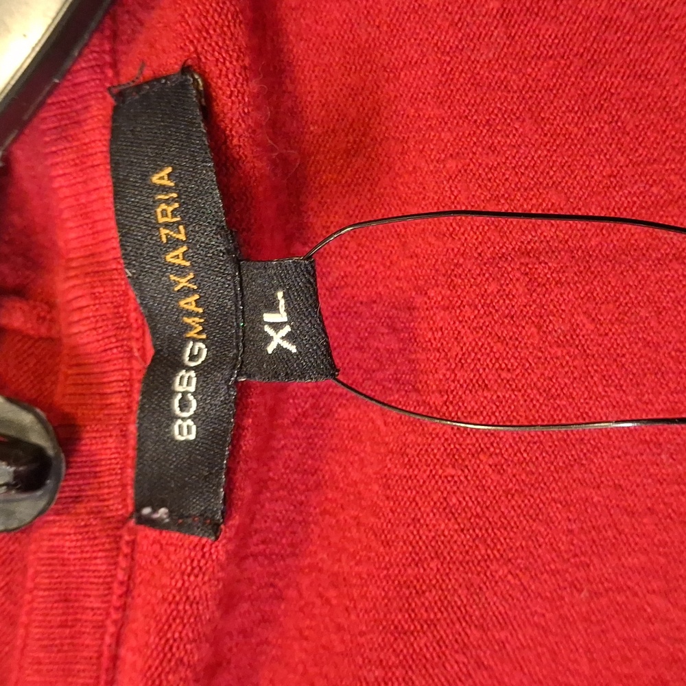 5/$25- BCBG Maxazria Hooded Zip Up Sweater - Picture 4 of 7